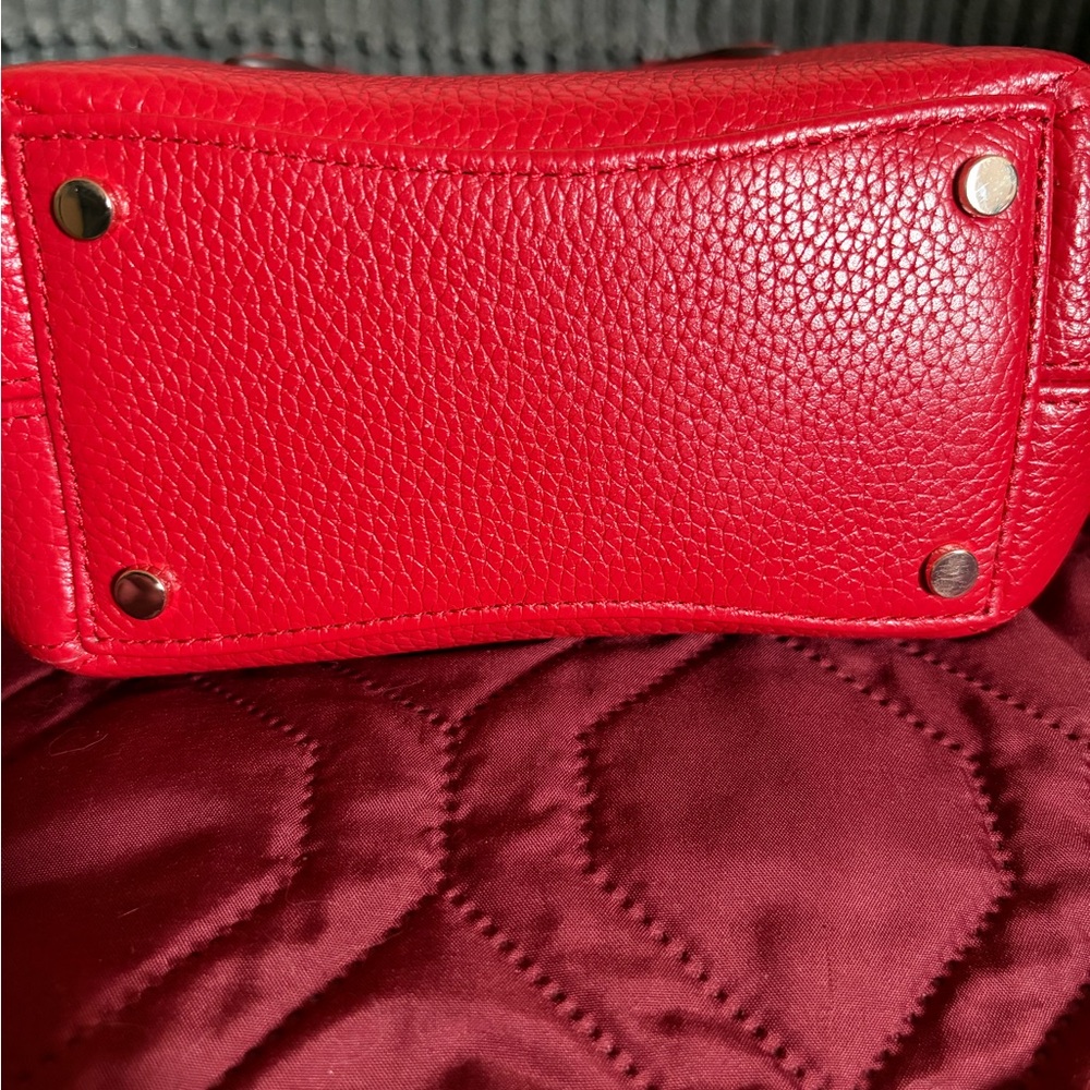 Kate Spade Vibrant Red mini Dumpling bag - Picture 6 of 7
